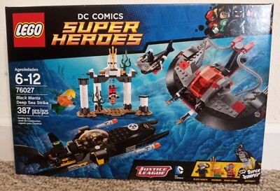 New! Lego 76027 Black Manta Deep Sea Strike DC Comics Super Heroes