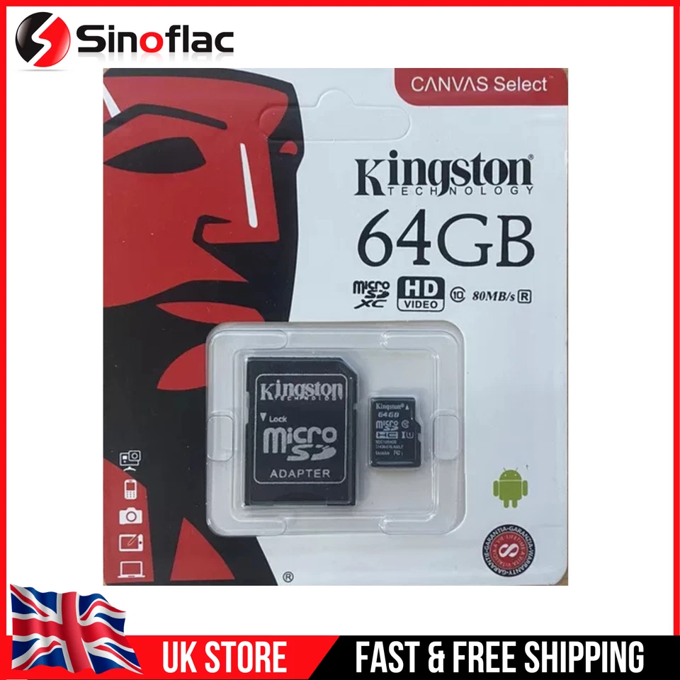 64 GB memory Card Kingston Camera Phone - Image 2 of 4