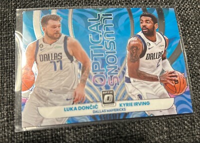2022-23 Donruss Optic Optical Illusions Luka Doncic / Kyrie Irving #5