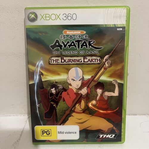 Avatar The Legend Of Aang The Burning Earth Xbox 360 PAL Complete With Manual