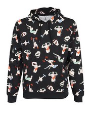 NWT MOSCHINO HOODIE underwear black couture l...