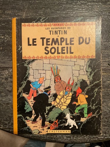 TINTIN LE TEMPLE DU SOLEIL 1956 B20 BE+