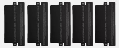 Samsung Galaxy S24 Z Fold/Flip 6, schwarz Main Label Void Box äußere Dichtung - 5 Stck.