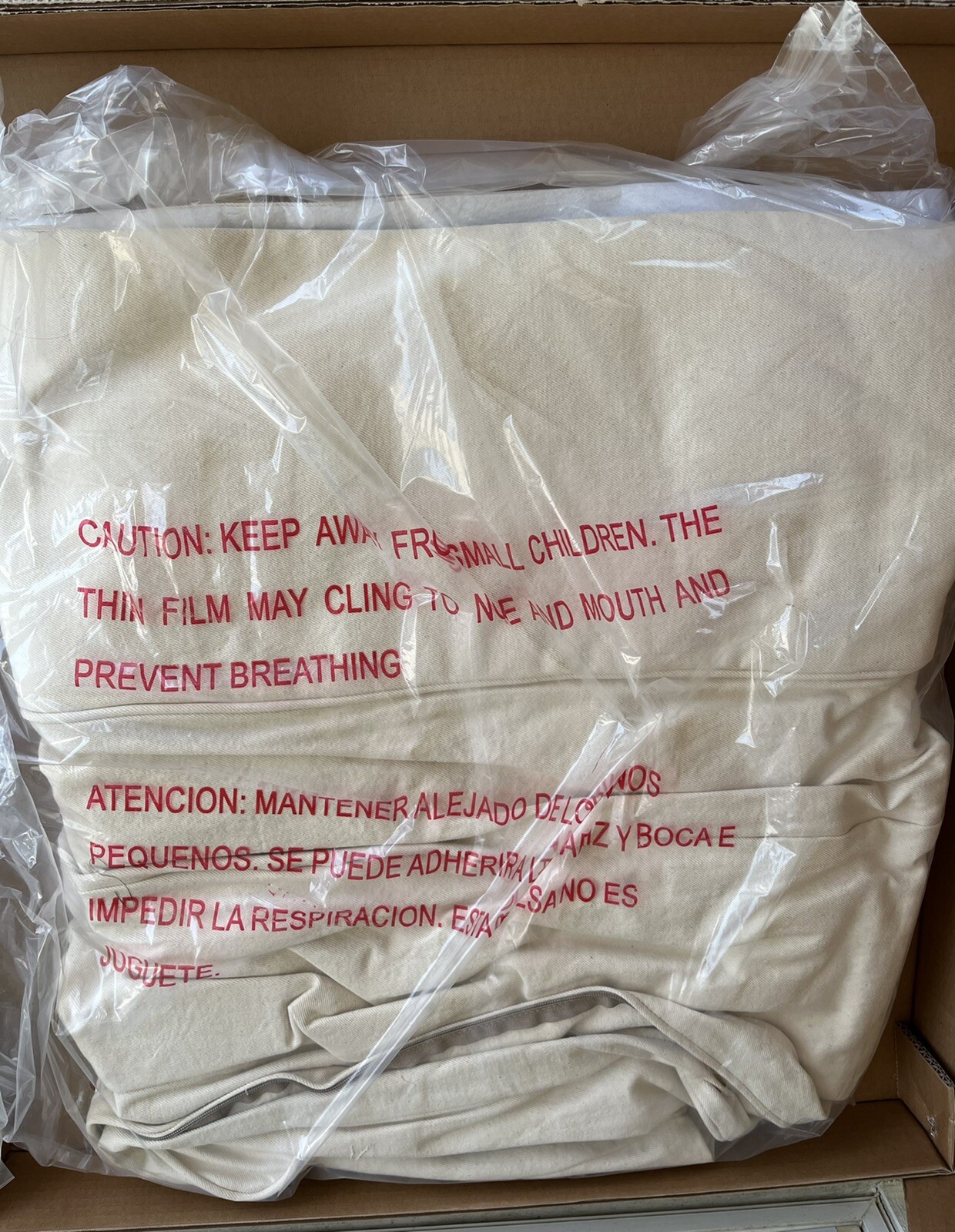 Linden Street JC Penney JCP Friday Chair Slipcover Pillow Solid Natural