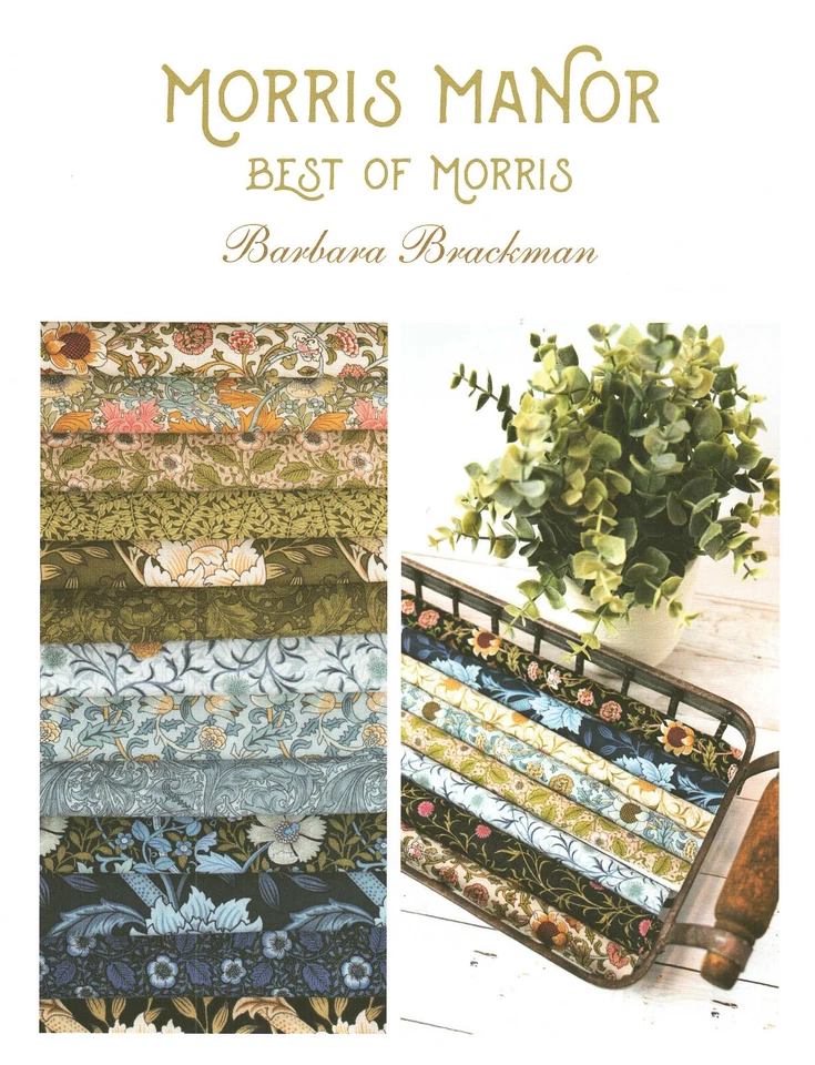 Morris Manor Moda Charm Pack 42 100% Cotton 5" Precut Fabric Squares - Image 3 of 4