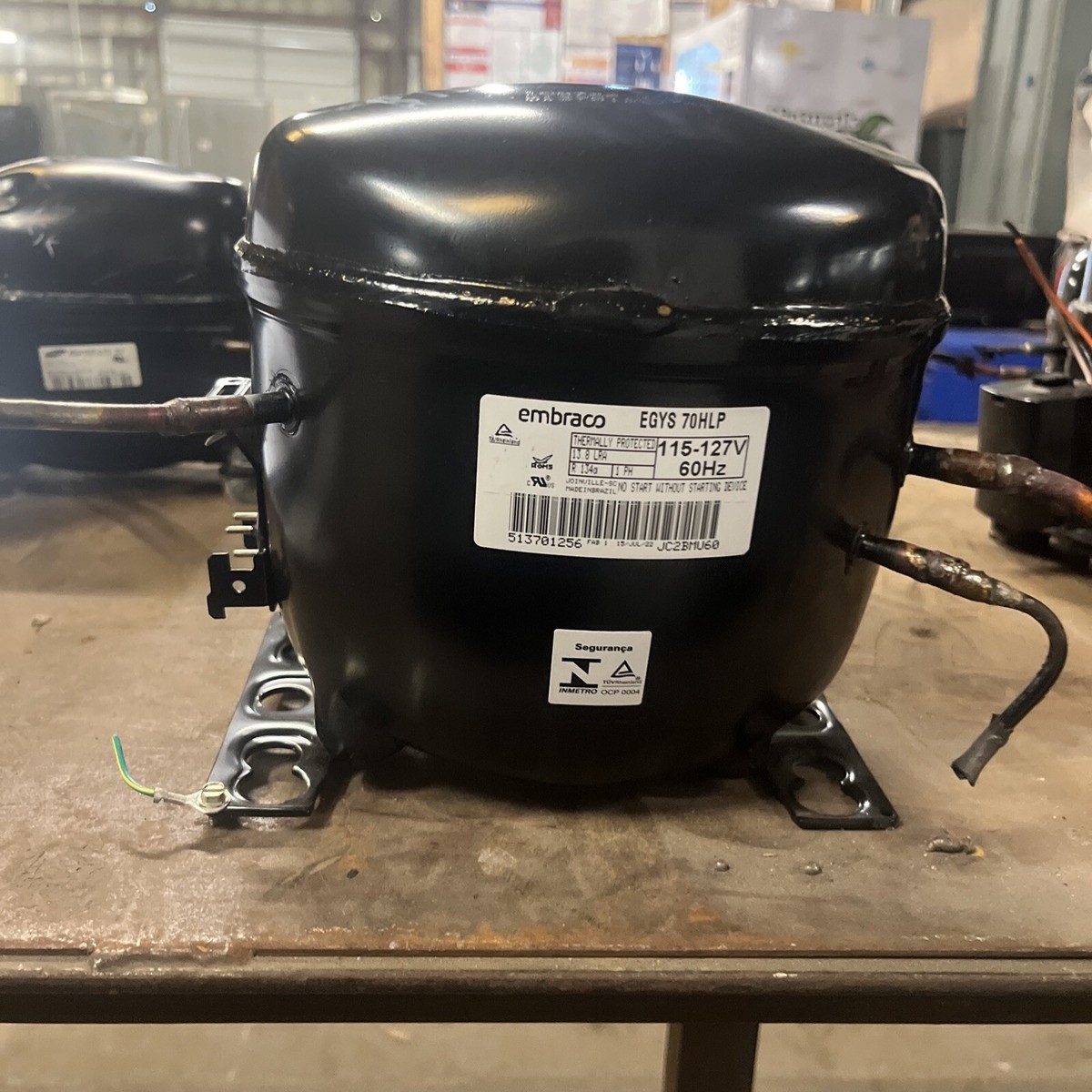 GE Refrigerator Compressor EMBRACO EGYS 70HLP | eBay