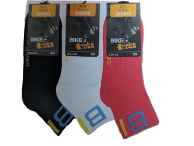 1 Paar Kurzschaft Bike Socken Bikerstrumpf Für jeden Radschuh
