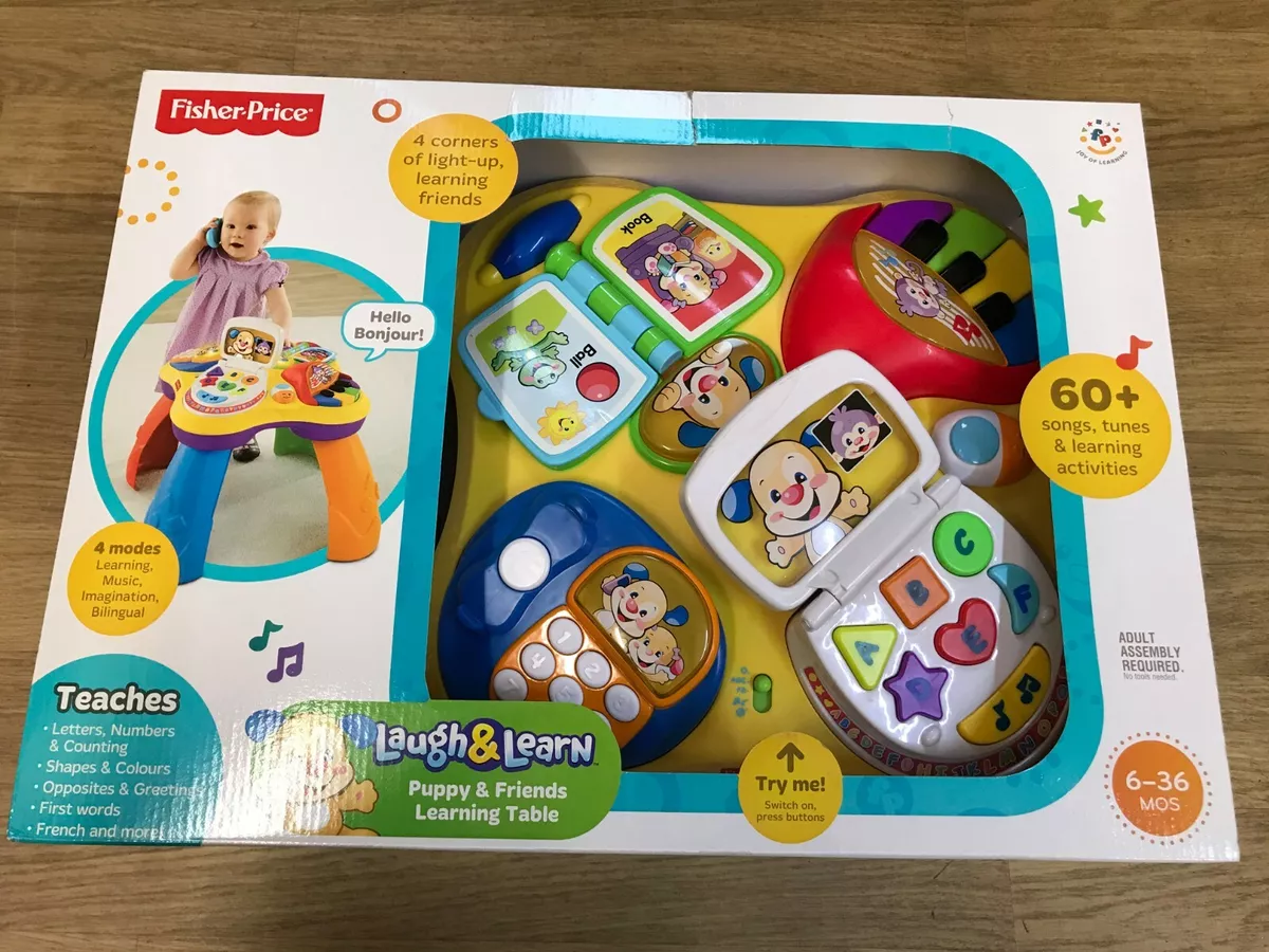 Fisher price laugh and learn fun with friends musical table 2025