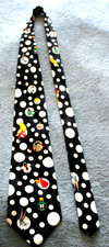 LOONEY TUNES MANIA TIE W/WARNER BROS. CHARACTER 100 POLYESTER 57" LONG 1993 3