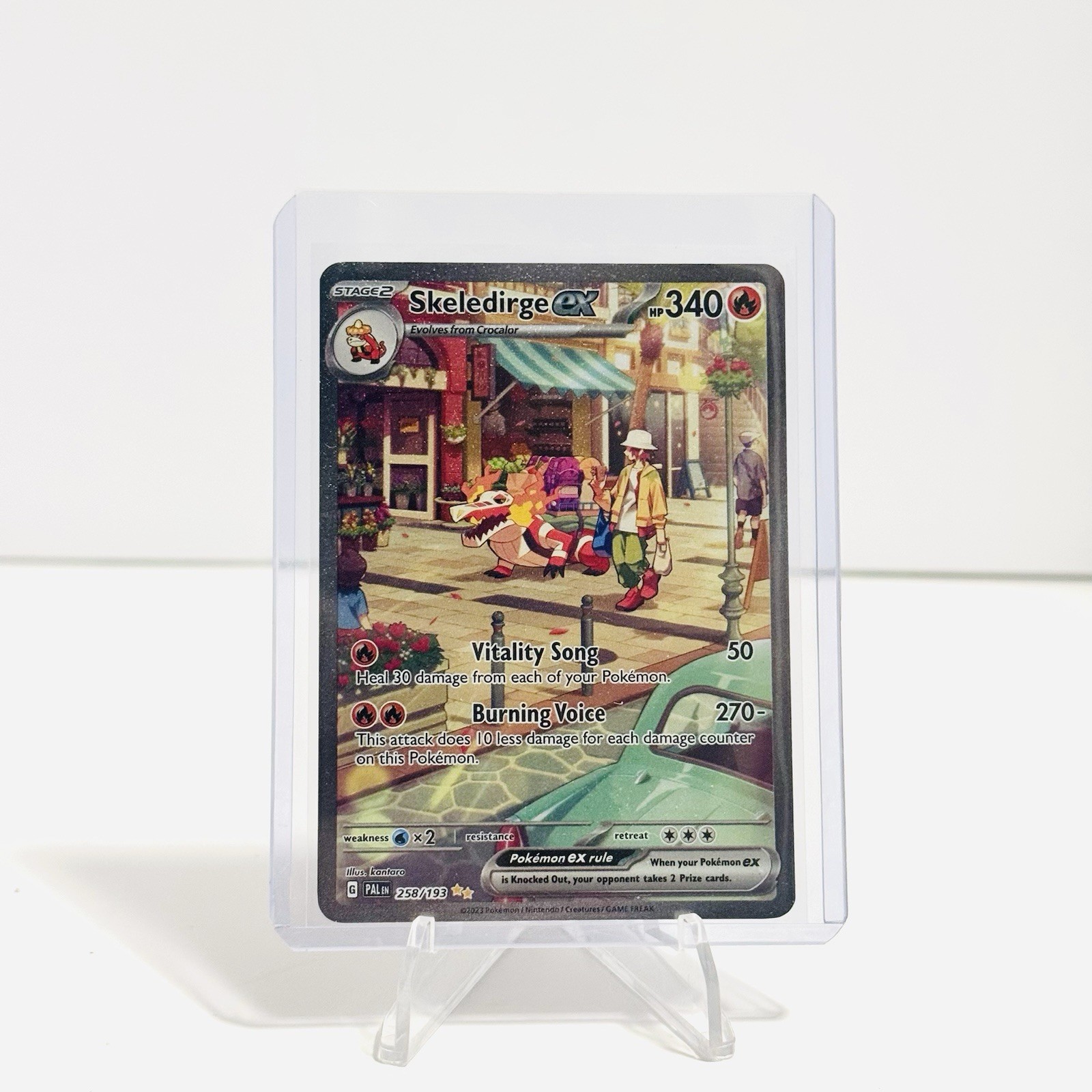 2023 POKEMON SKELEDIRGE EX 258/193