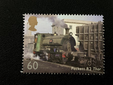 GB 2011 MS3144 CLASSIC LOCOMOTIVES OF ENGLAND 60P PECKETT R2 THOR VERY FINE USED