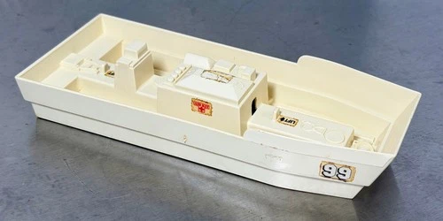 GI Joe USS Flagg Launch Boat 1985 Original Aircraft Carrier Boat Clean Vintage