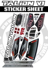 Arrma Talion V1 Premium Sticker Sheet   Custom RC Decal Set