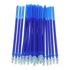 24Pcs Erasable Gel Pens Refills, 0.5mm Heat Erasable Pens Refills, Blue Ink