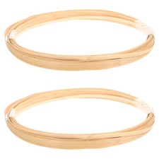 2 Bundles DIY bamboo weaving material of Basket Weaving Strips Bamboo Wide