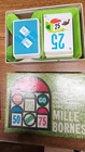 Vintage 1962 Parker Brothers Board Game Toy Mille Bornes Card Game Complete