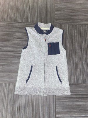 Boy s Scotch Shrunk vest gray zipper size 16
