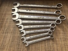 GRAY CANADA METRIC COMBINATION WRENCH SET (8 WRENCHES) Vintage