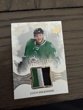 2016-17 Exquisite Collection Jason Dickinson Rookie Patch /299 RP-JD Damaged
