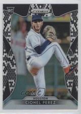2019 Panini Prizm Tier II Snakeskin Prizm 39/50 Cionel Perez #185 sh7