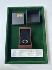 The Royal Mint 2009 Gold Proof Quarter-Sovereign Box only - COA & Capsule Inc.