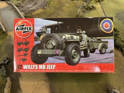 Airfix Models - Willys MB Jeep im Maßstab 1:72