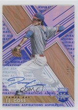 2019 Panini Elite Extra Edition Aspirations Blue 17/50 JJ Goss #36 Auto 0v2f