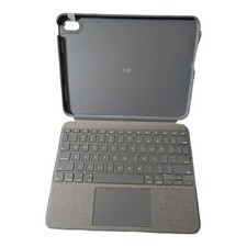BbO Logitech Combo Touch Keyboard Case iPad 10th Gen 10.9" tablet - Oxford Gray