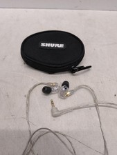 SHURE SE215  CLEAR  WIRED PROFESSIONAL ISOLATING EAR BUDS  P03053722 
