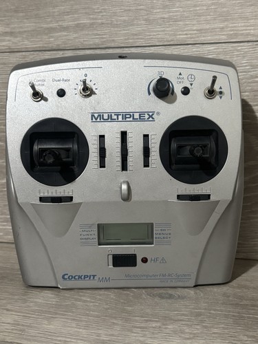 Multiplex Cockpit MM Microcomputer FM/RC System UNTESTED - AS-IS