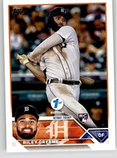 Riley Greene 2023 Topps 1st Edition 31 Detroit Tigers Rookie