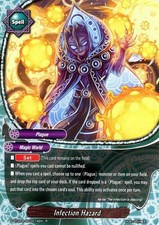 Buddyfight TCG card S-BT02A-SP/0014EN R Infection Hazard Blazing Overclash