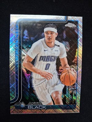 2025 Topps Chrome - Anthony Black - SKYLIGHT REFRACTOR - Orlando Magic