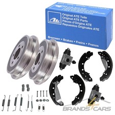 ATE 2x BREMSTROMMEL Ø200+BACKEN+ZUBEHÖR+ZYLINDER HINTEN FÜR VW FOX BJ 05-11