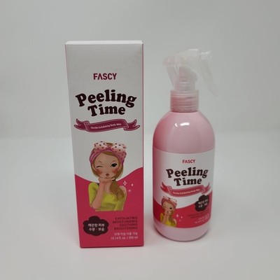 K Beauty Fascy Peeling Time Gentle Exfoliating Body Mist Spray 10.14 Oz New