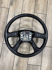 Chevrolet GMC 03-06 Tahoe Suburban Yukon Escalade  Steering Wheel Black Leather