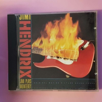 JIMI HENDRIX jimi plays monterey FULL SILVER GERMANY EX/VG+ (Album CD, Pop)
