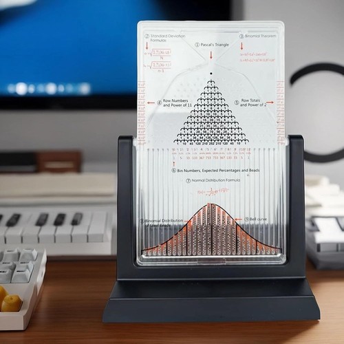 Desk Galton Board, Probability/Statistical Law Demonstration Model, Physics Edu - Picture 3 of 8