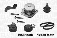 Magneti Marelli Wasserpumpe + Zahnriemensatz U.A. FüR Audi, Seat, Skoda, VW