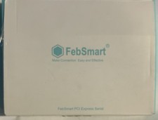 FebSmart FS-U4L-Pro 4 Port Superspeed 5gbps Usb 3.0 Pci-e Windows 11 10 8 7 XP