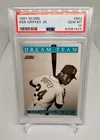 1991 Score Ken Griffey Jr #892 Dream Team PSA 10 GEM MINT