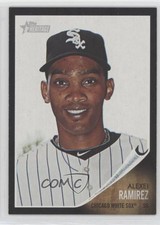 2011 Topps Heritage Chrome Retail Black Border Alexei Ramirez #C76 1u6