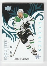 HOCKEY NHL 24 /25 EXQUISITE ROOKIE LOGAN STANKOVEN 185/199 DALLAS #R-38