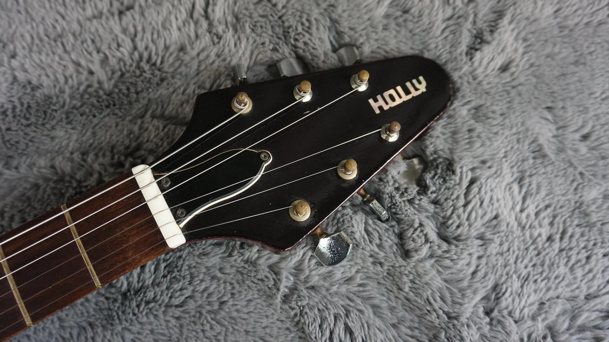 Holly Flying V - Cherry Electric Guitar Kiso Suzuki | eBay