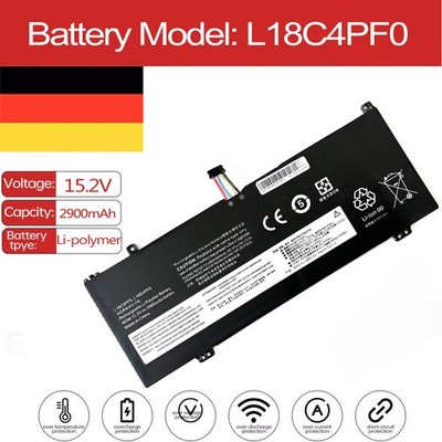 L18C4PF0 Akku für Lenovo ThinkBook 4ICP4/41/110 14S-IWL V540S 13s 13s-IMLBattery