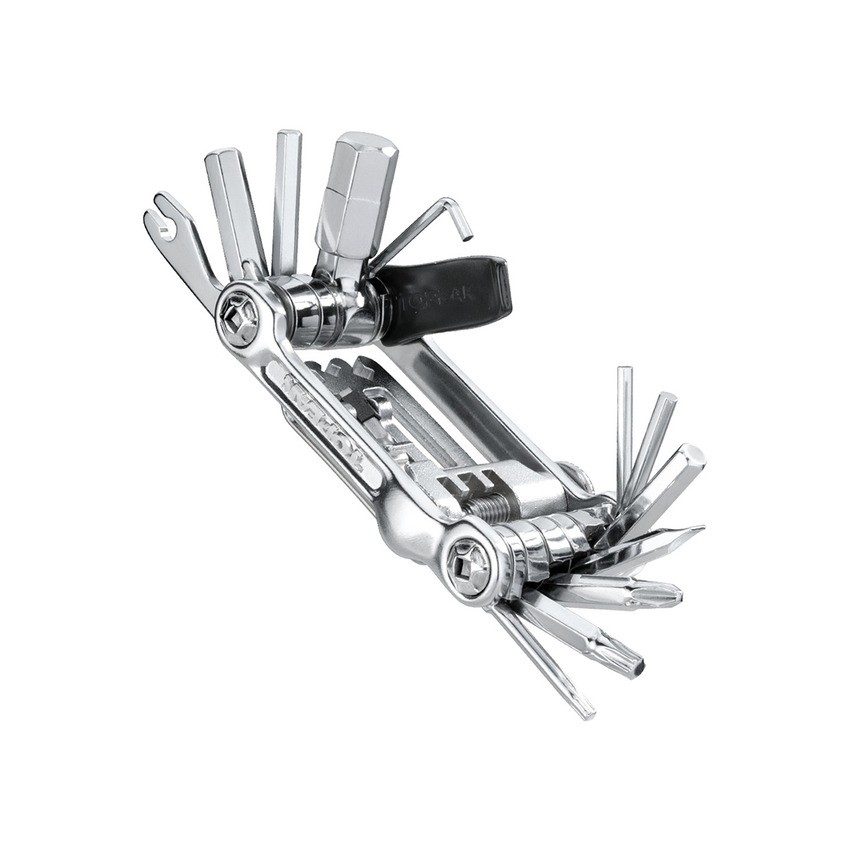 multitool mini 20 pro 23 functions silver with TOPEAK bike t