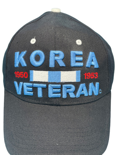 Korea Veteran Baseball Cap Hat 1950-1953 Militaria Adjustable