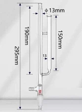 Single Tube NMR Tuber Washer 19# 24# - Glassware Cleaning Tool for Labs