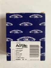 3 New Tubes Winsor & Newton FINITY Artists Acrylic Colour Paint TITANIUM WHITE ￼