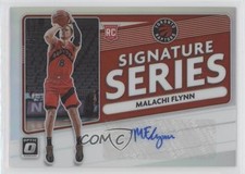 2020-21 Panini Donruss Optic Signature Series Holo Prizm Malachi Flynn Auto 0a3